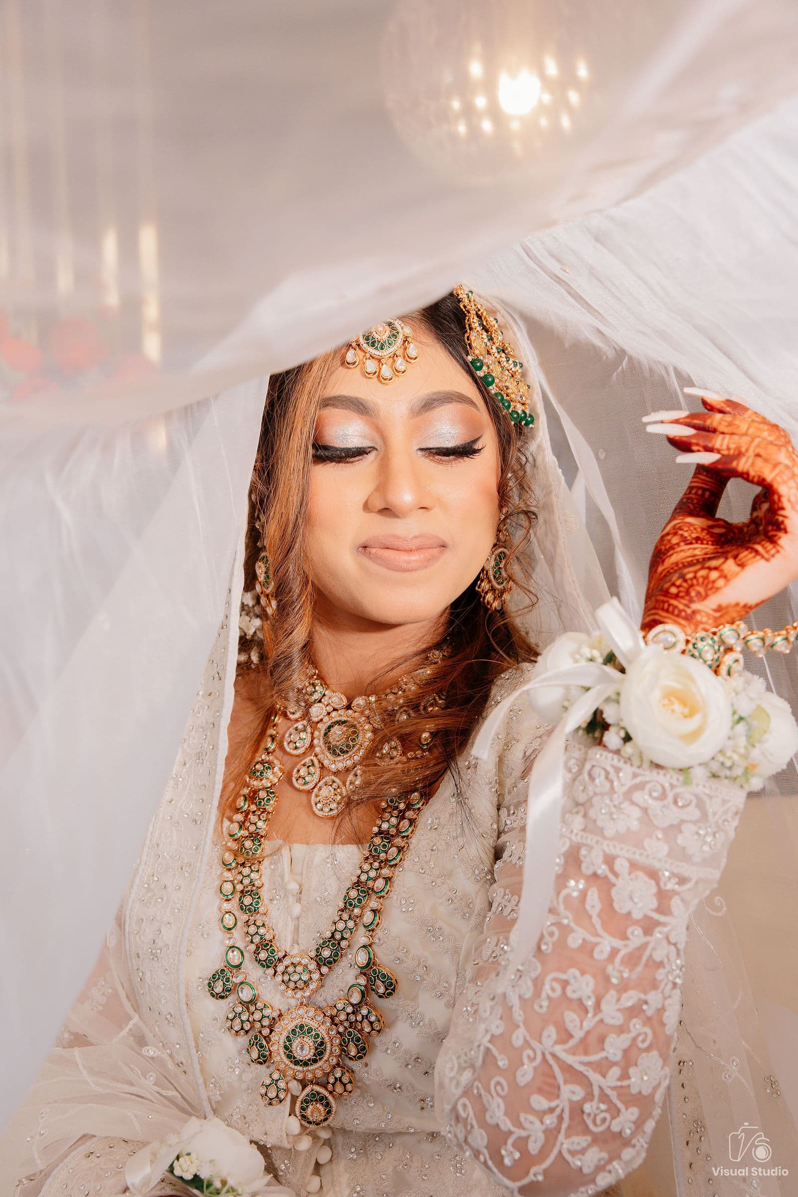 Shafin & Tasfia Holud Night and Wedding photographed by Visual Studios & Events