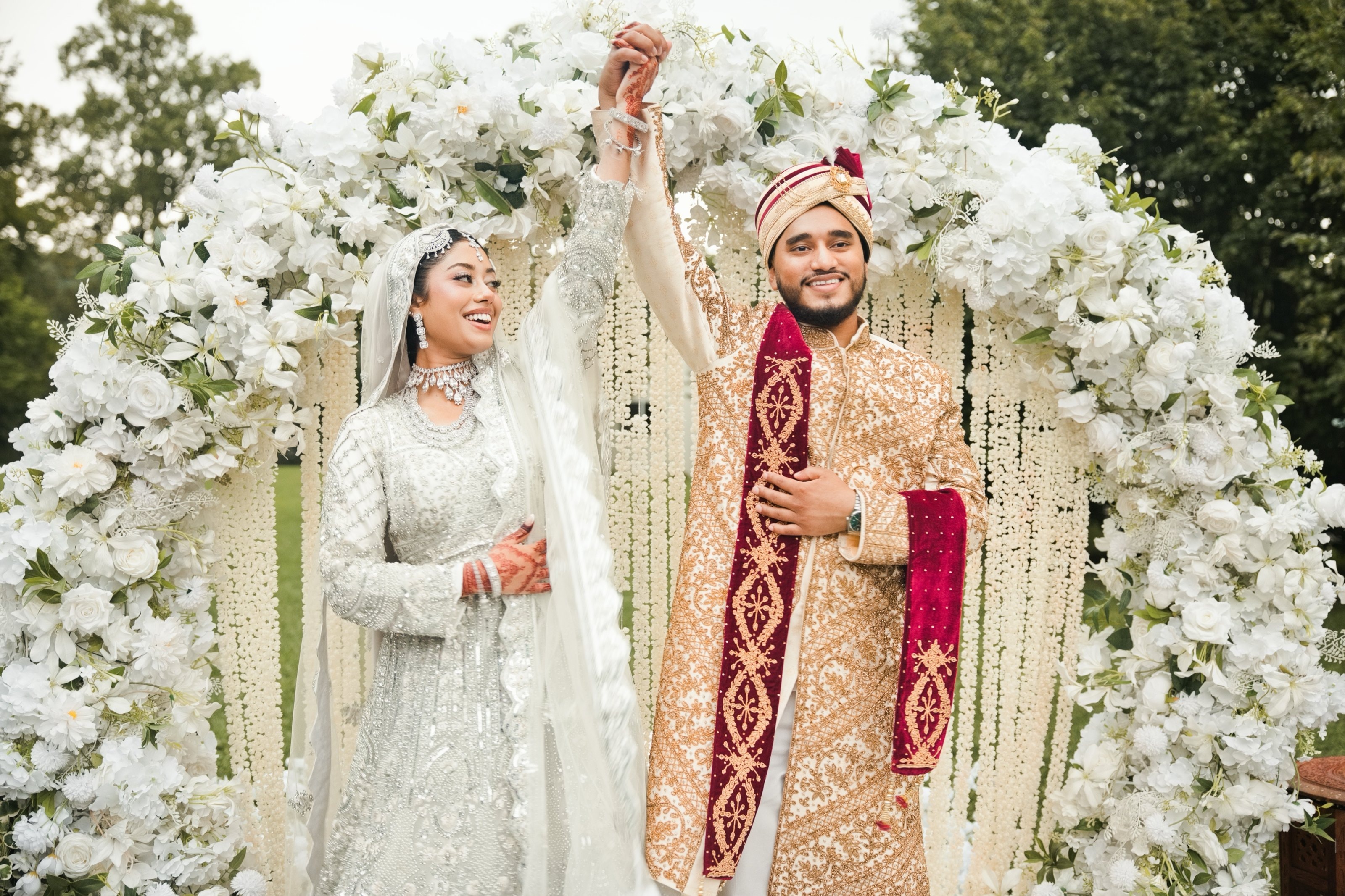 Jahid & Maha at their Nikkah, photographed by Visual Studios & Events