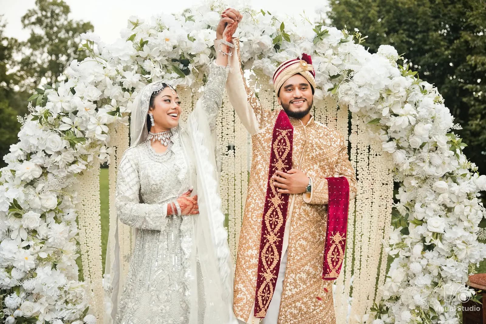 Jahid & Maha Nikkah photographed by Visual Studios & Events